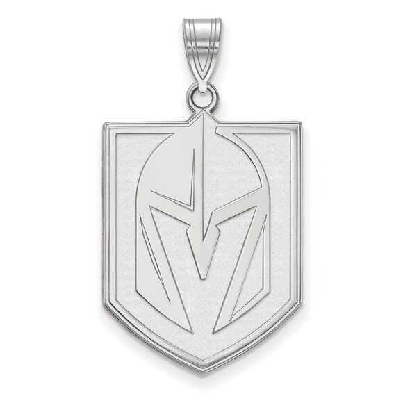 Sterling Silver NHL Vegas Golden Knights XL Pendant